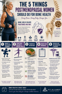 Postmenopausal bone health essentials for women